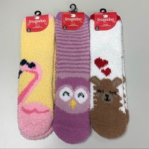 🦩🦉🦙Cozy Warm Super Soft Fluffy Animal Socks